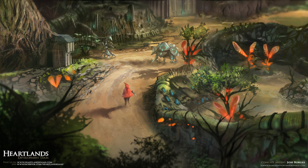 1024x561 Heartlands Concept Painting 1 By Whatzitoya - Concept Painting