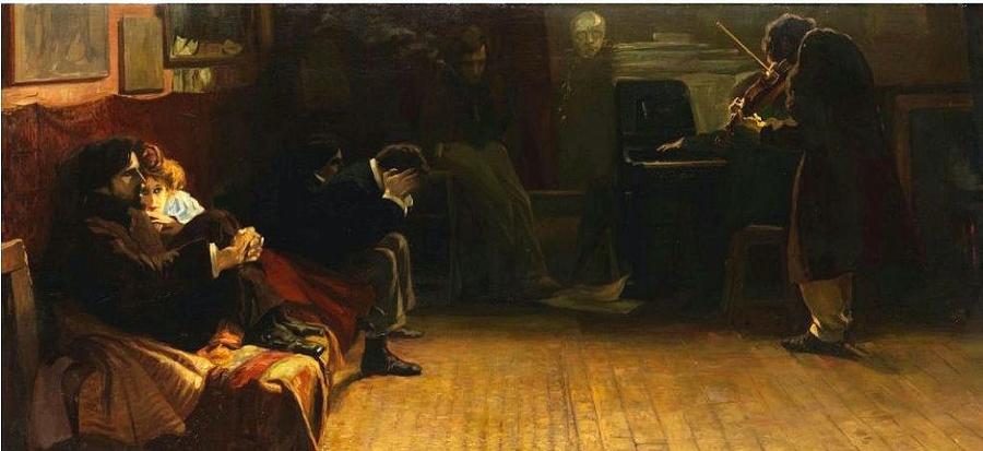 900x413 The Memory Concert Painting By Celestial Images - Concert Painting