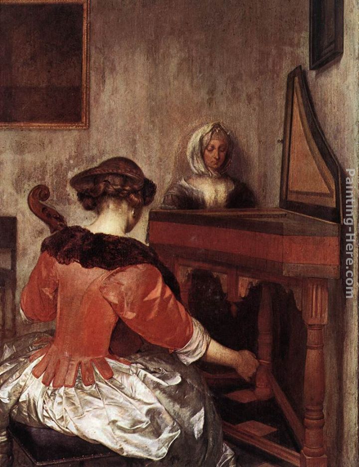 720x936 Gerard Ter Borch The Concert Painting Anysize 50% Off - Concert Painting