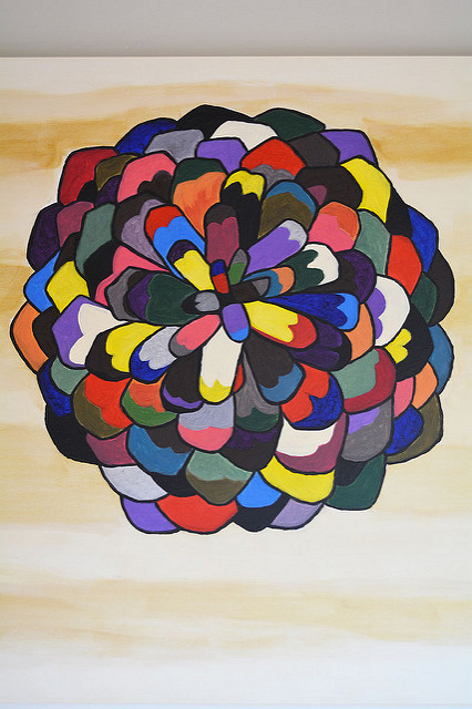 426x640 Juanitatortilla Psychedelic Pine Cone Painting - Cone Painting