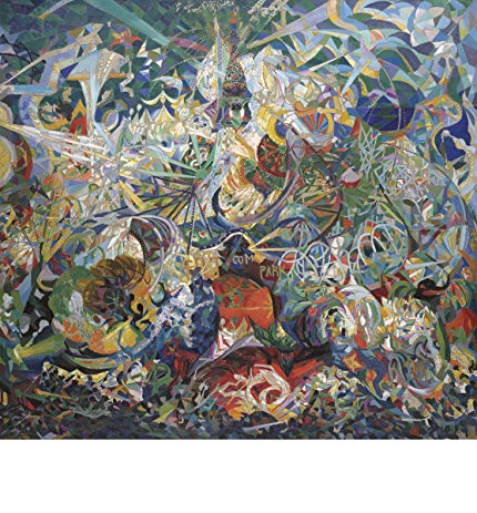 430x463 Battle Of Lights, Coney Island, Mardi Gras, 1913 14 By - Coney Island Painting