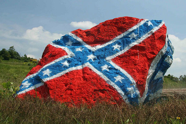 Confederate Flag Painting