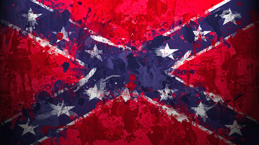 900x506 This Flag Needs To Go Down So Does The Lie It Represents - Confederate Flag Painting