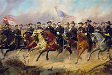 225x151 Civil War Painting Ebay - Confederate Generals Painting