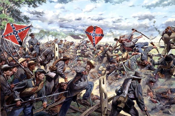736x490 78 Best American Civil War Images On America Civil War - Confederate Generals Painting
