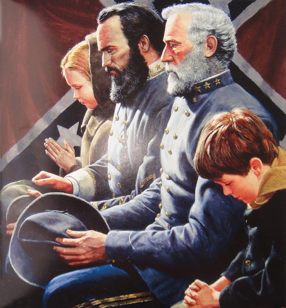 1000x1080 Pol - Confederate Generals Painting
