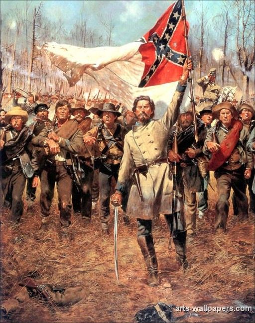 Confederate Generals Painting at PaintingValley.com | Explore ...