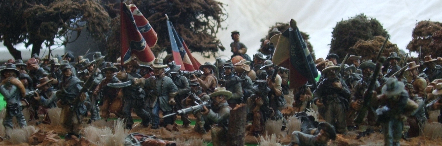 1514x502 Doug Mason Figures Confederate States Army - Confederate Painting