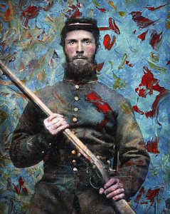 239x300 Confederate Soldier Paintings Fine Art America - Confederate Soldier Painting