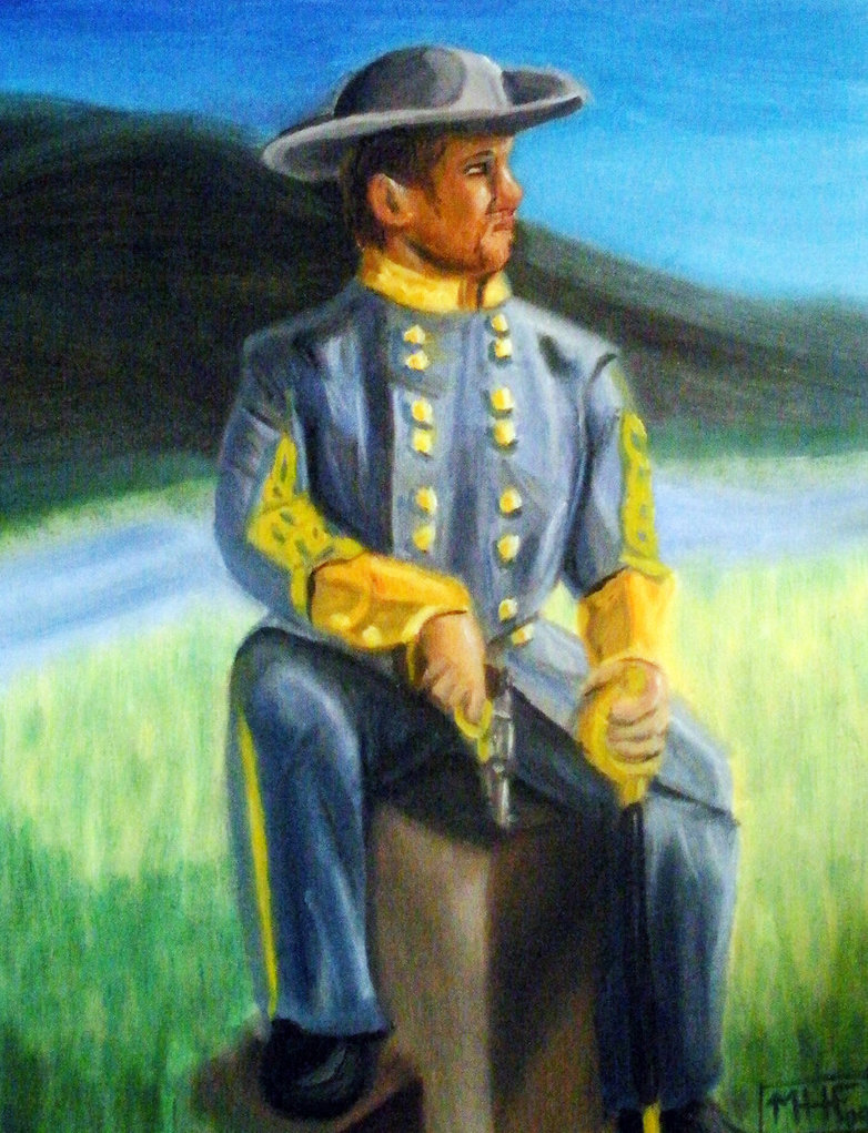 782x1021 Confederate Soldier By Dasutobani - Confederate Soldier Painting