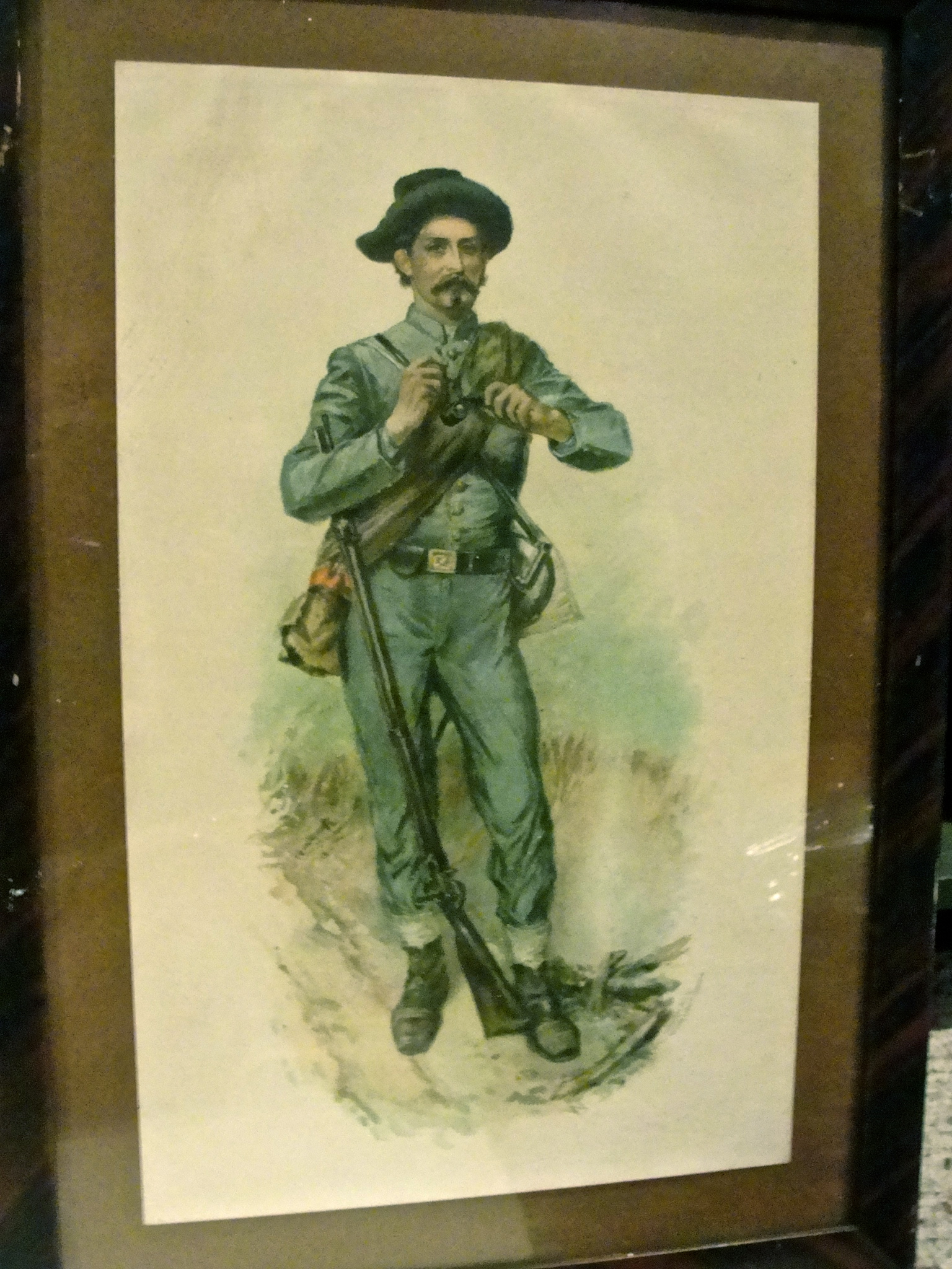 1536x2048 Original Confederate Soldier Chromolithographs By Wm. L. Sheppard - Confederate Soldier Painting