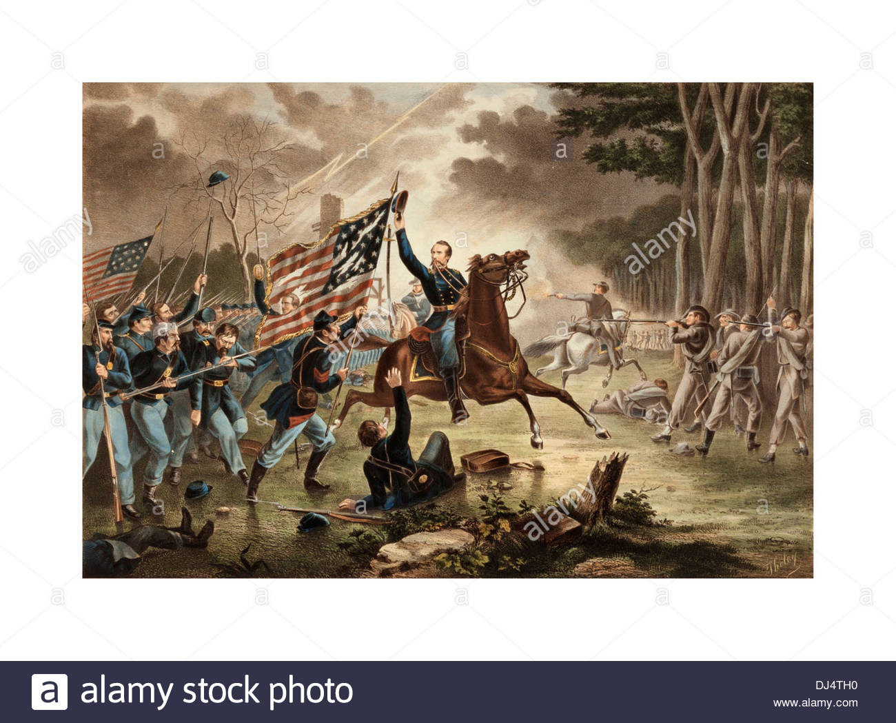 1300x1049 Painting Oil Civil War Stock Photos Amp Painting Oil Civil War Stock - Confederate Soldier Painting