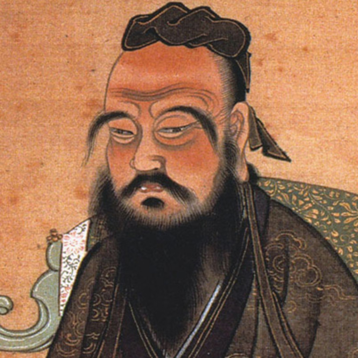 1200x1200 Confucius Biography - Confucius Painting