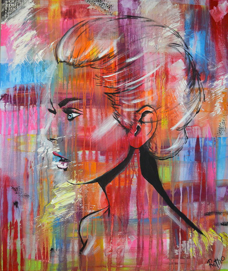 757x900 Dazed And Confused Painting By Ruth Oosterman - Confused Painting