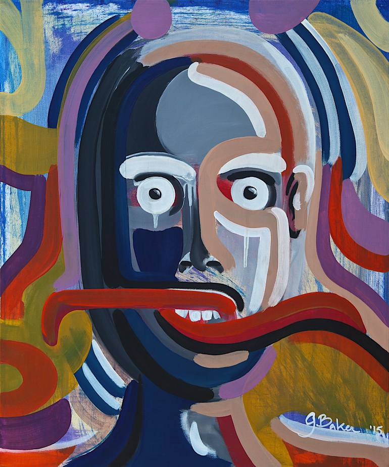 770x925 Saatchi Art Dazed Amp Confused Painting By Ghazi Baker - Confused Painting