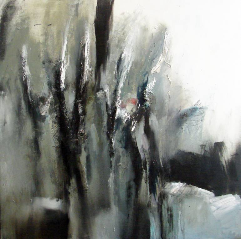 770x764 Saatchi Art Confused Painting By Xanthippe Tsalimi - Confused Painting