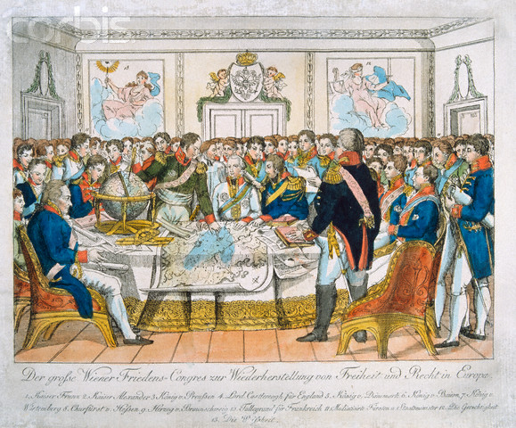 579x480 The Congress Of Vienna - Congress Of Vienna Painting