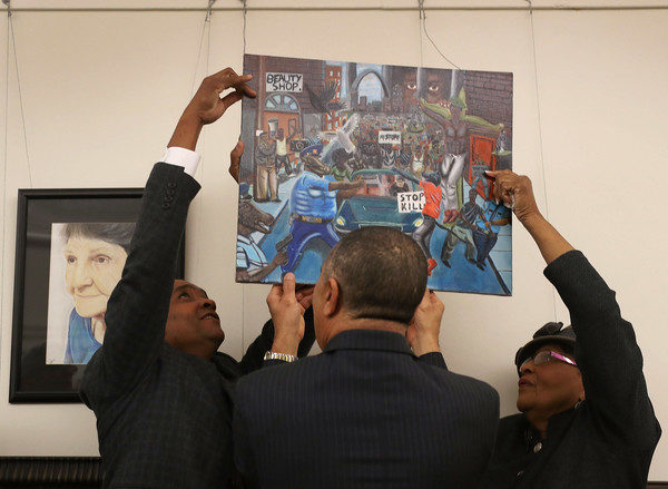 600x439 Visual Politics Of Congress Up Down Battle Over Civil Rights Painting - Congress Painting