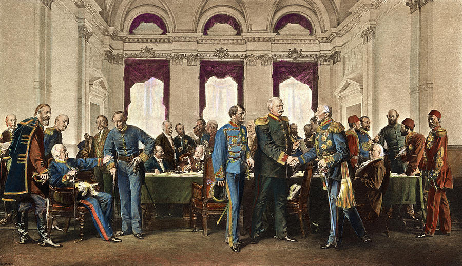900x519 Congress Of Berlin, 1878 Painting By Granger - Congress Painting