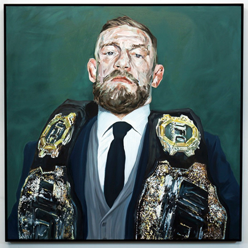 487x487 Conor Mcgregor David T. Cho - Conor Mcgregor Painting