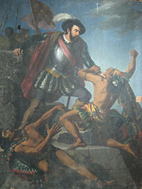 200x265 Famous Spanish Conquistadors - Conquistador Painting