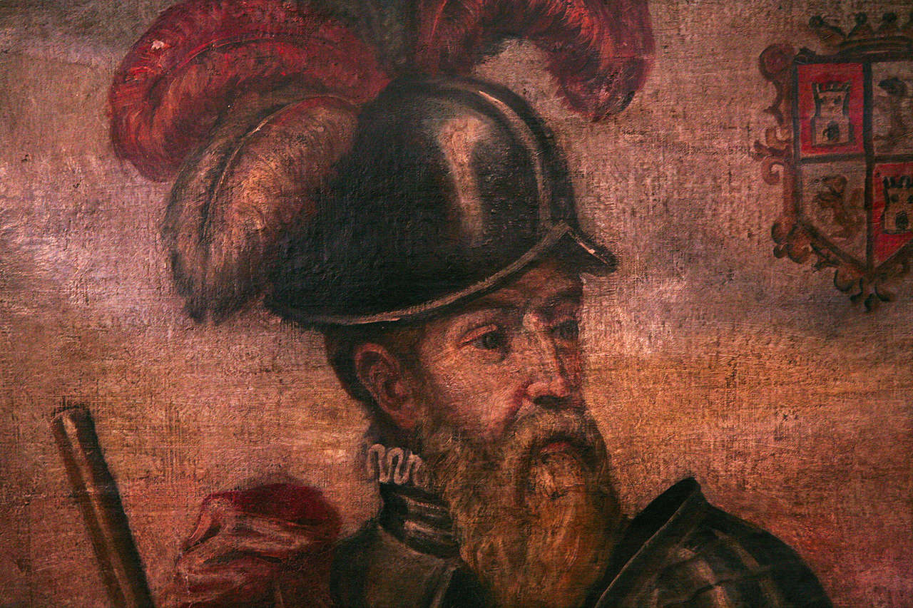 1280x853 18th Century Peruvian Conquistador Painting - Conquistador Painting