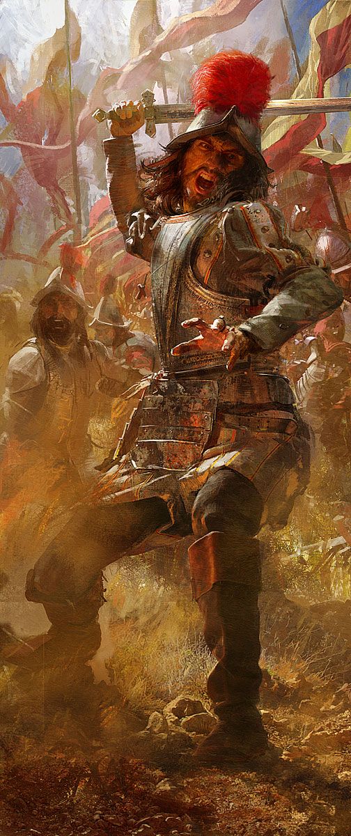 504x1200 Spanish Conquistador Join Us This Is - Conquistador Painting