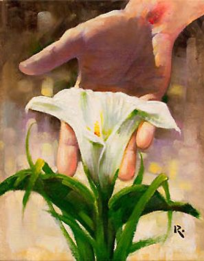 297x380 Consider The Lilies By Ron Dicianni Art And Photography - Consider The Lilies Painting