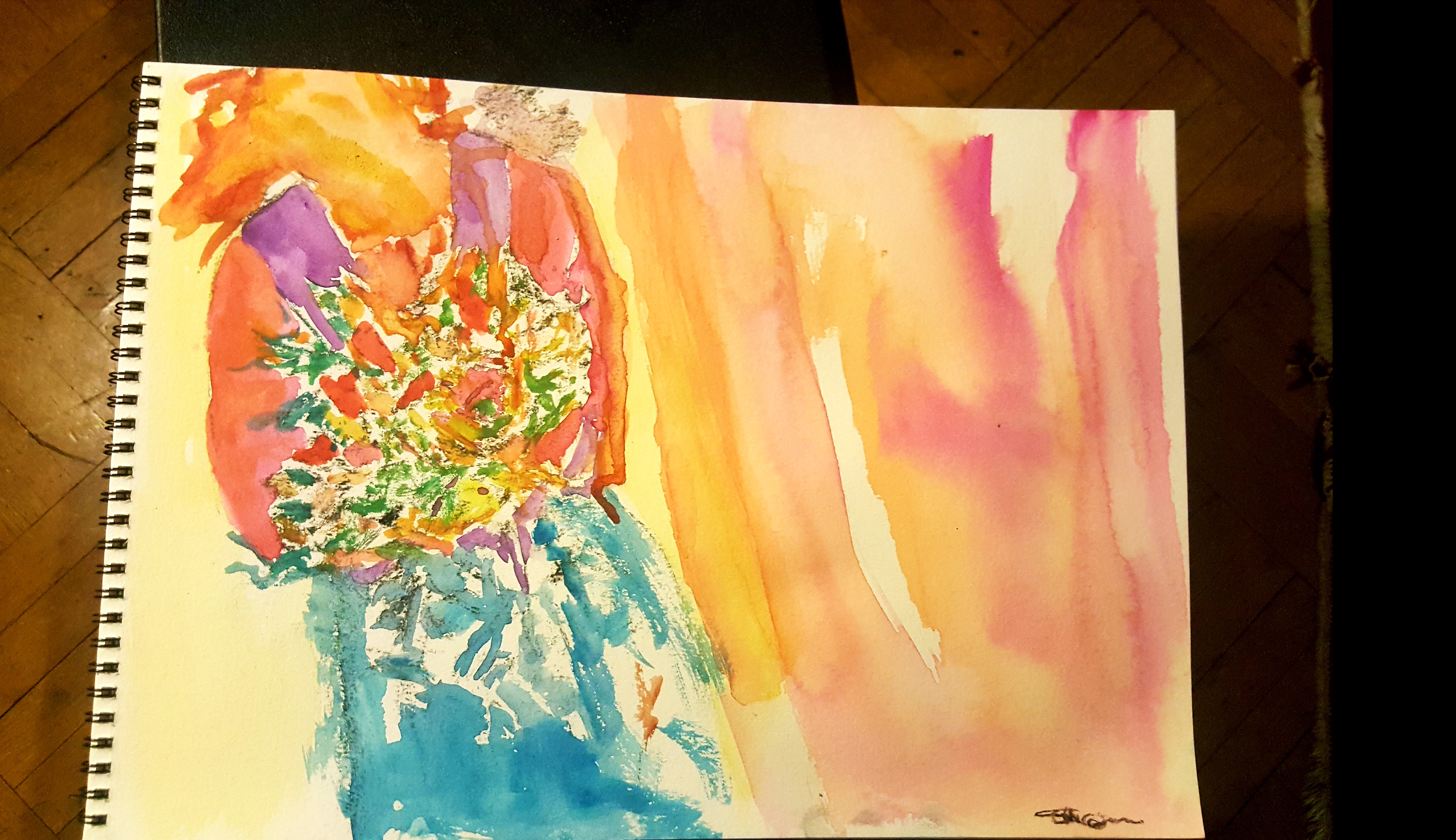 4475x2582 Consider The Lilies - Consider The Lilies Painting