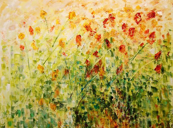 600x444 Consider The Lilies Painting - Consider The Lilies Painting