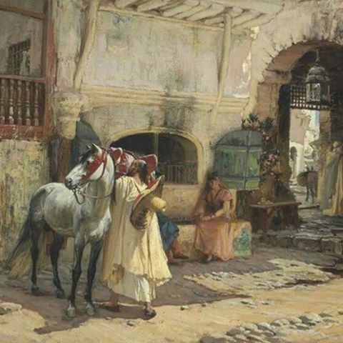 480x480 Off For A Ride , Constantine , Algeria Arthur Bridgman - Constantine Painting