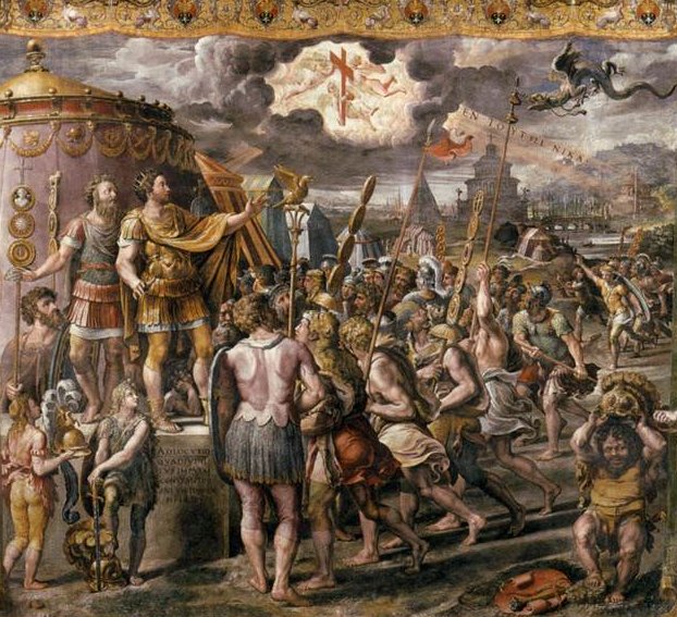 622x567 Constantine One God One Lord - Constantine Painting