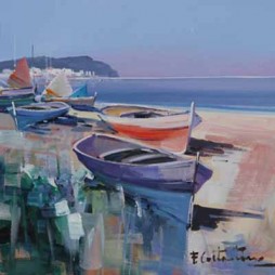 254x254 Fabio Constantino Original Art - Constantino Painting