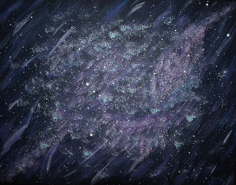 900x706 Horseshoe Crab Constellation Painting By Kristy Evans - Constellation Painting