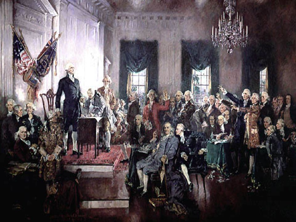 960x720 Iv. Constitutional Convention. A. New Constitution May 1787 - Constitutional Convention Painting