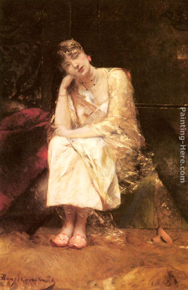 648x1000 Benjamin Jean Joseph Constant Contemplation Painting Anysize 50 - Contemplation Painting
