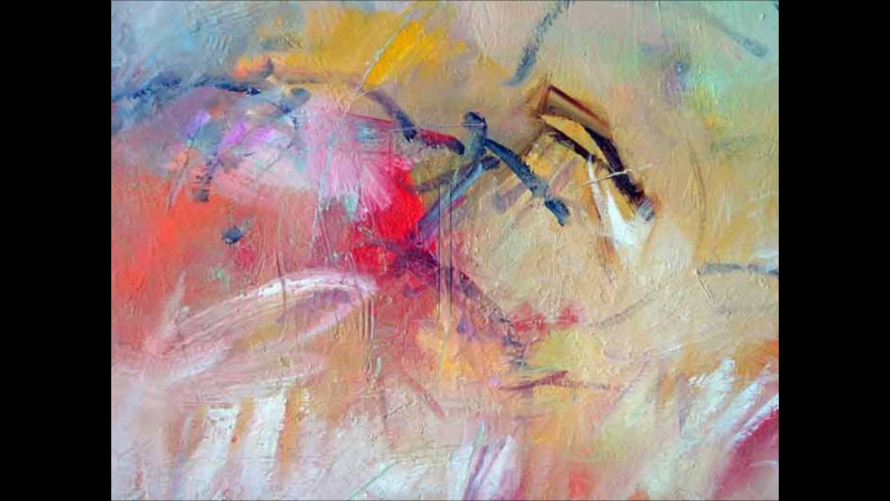 1280x720 Abstract Modern Art Contemporary Acrylic Painting On Canvas By - Contemporary Abstract Painting