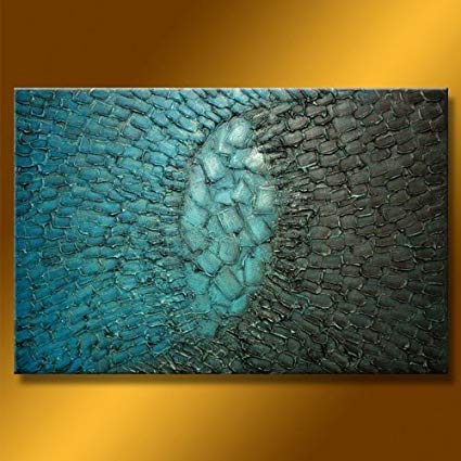 425x425 Wieco Art Modern Contemporary Abstract Oil Paintings - Contemporary Abstract Painting