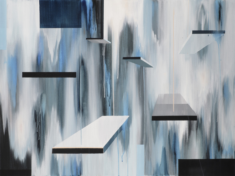 800x600 Dark Paradise - Contemporary Acrylic Painting