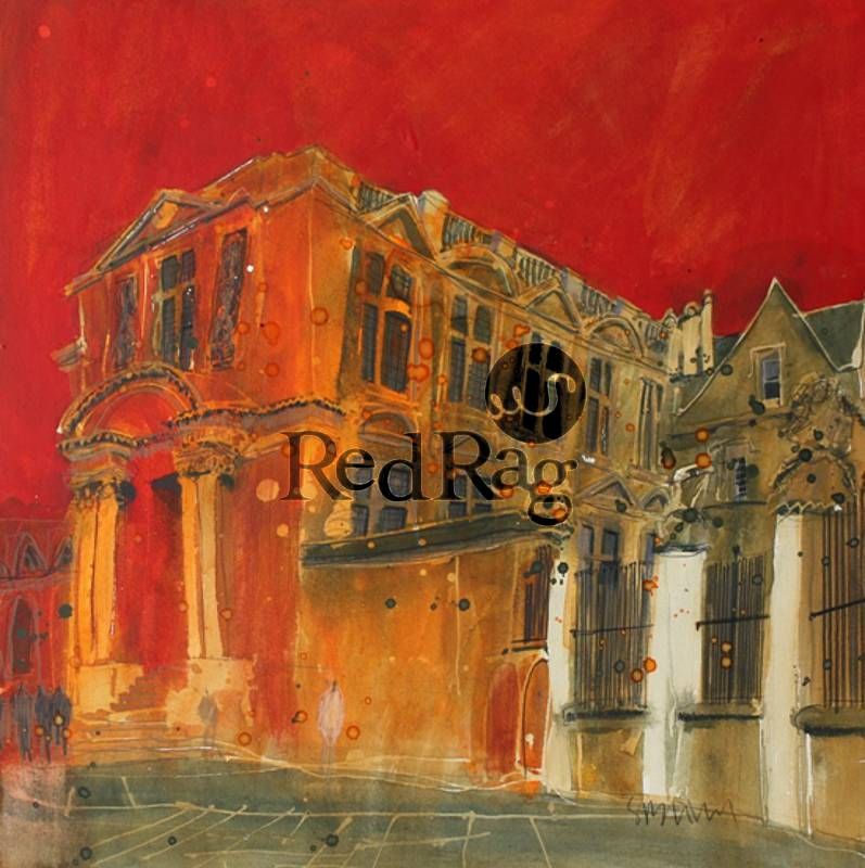 797x800 Museum Of The History Of Science, Oxford By British Contemporary - Contemporary History Painting