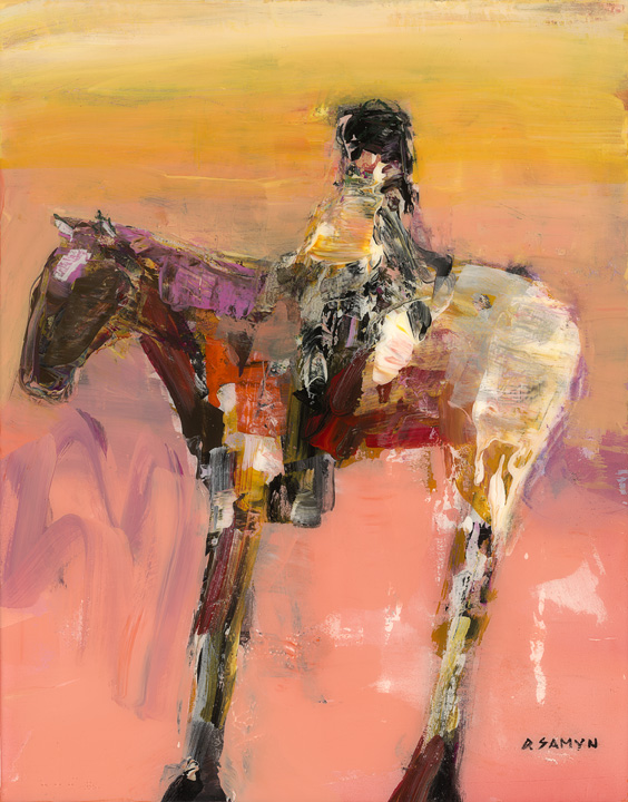564x720 Contemporary Horse Paintings - Contemporary Horse Painting
