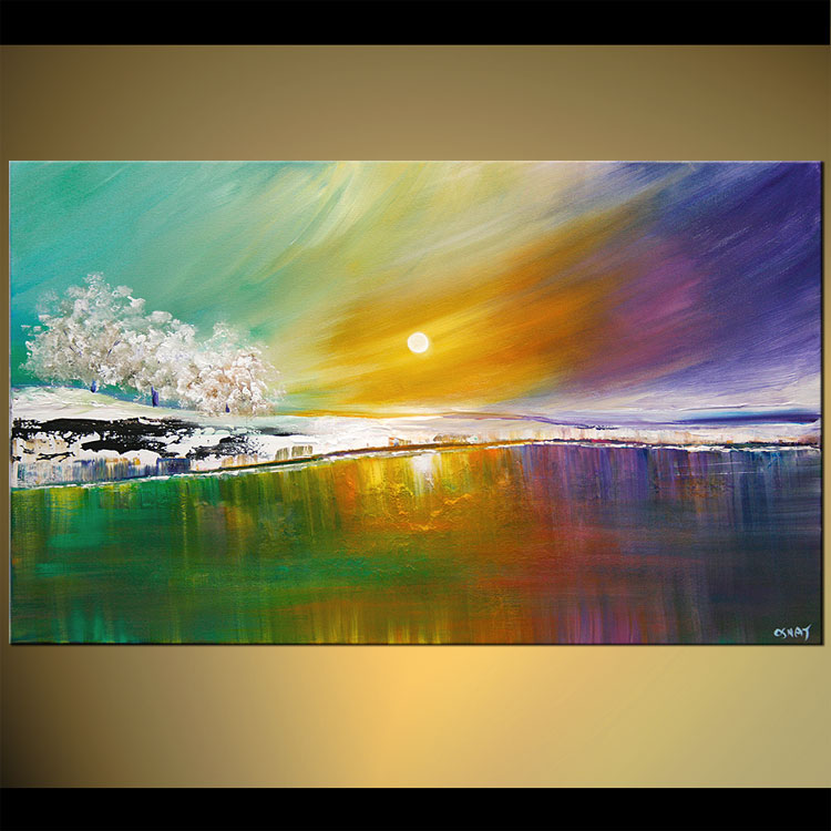 750x750 Painting - Contemporary Landscape Painting