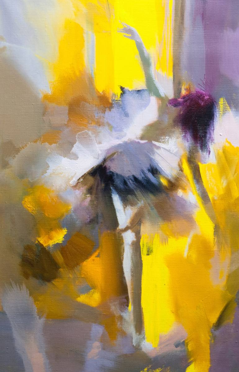 770x1197 Saatchi Art Contemporary Oil Painting Of Dancer - Contemporary Oil Painting