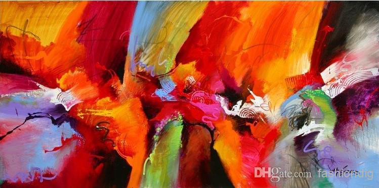 749x372 Big Size Abstract Oil Painting On Canvas Handmade High Quality - Contemporary Oil Painting