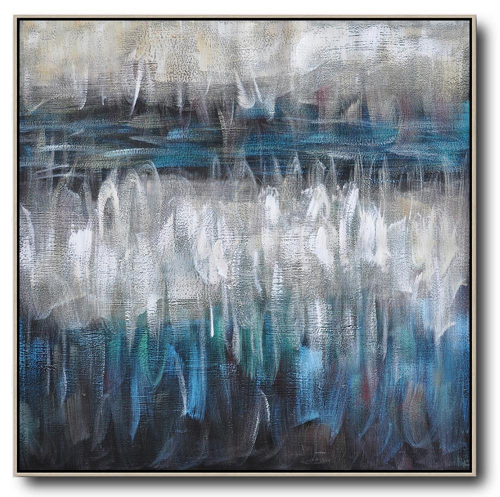 1000x994 Hand Painted Oversized Contemporary Painting By Biao From Cz Art - Contemporary Painting