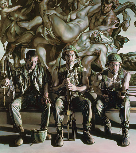 443x500 Hold Fast - Contemporary Realist Painting