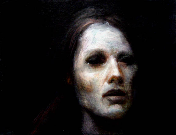 576x441 Impression Julianne Moore - Contemporary Realist Painting