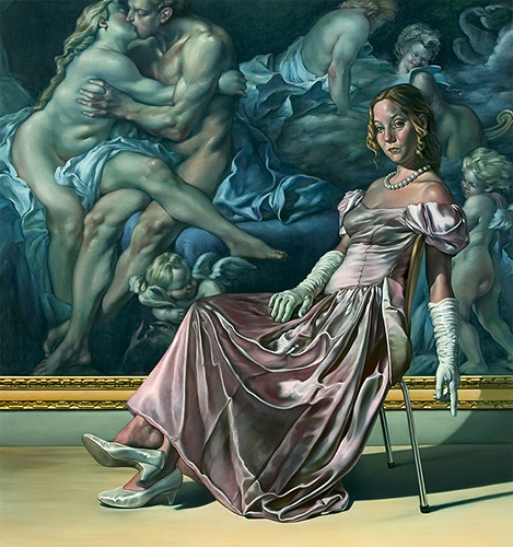 469x500 Promenade - Contemporary Realist Painting