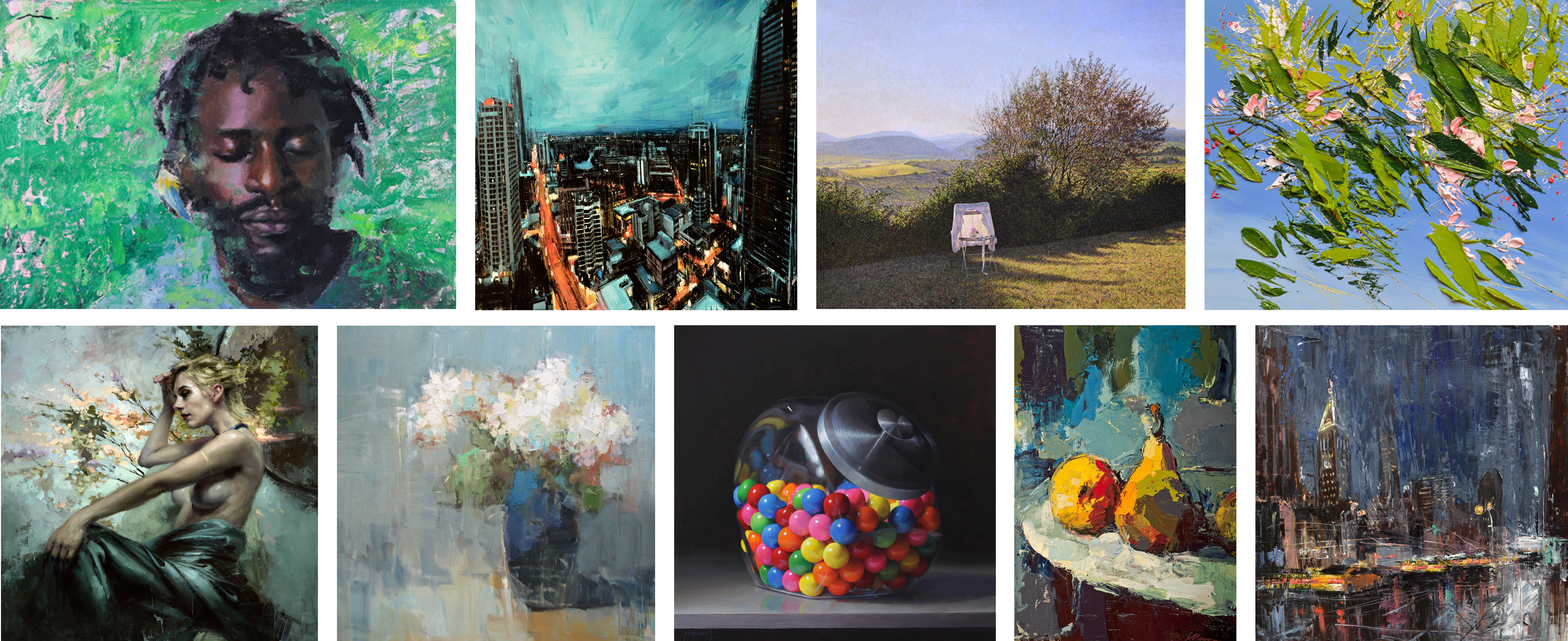 7920x3240 Contemporary Realism Principle Gallery - Contemporary Realist Painting