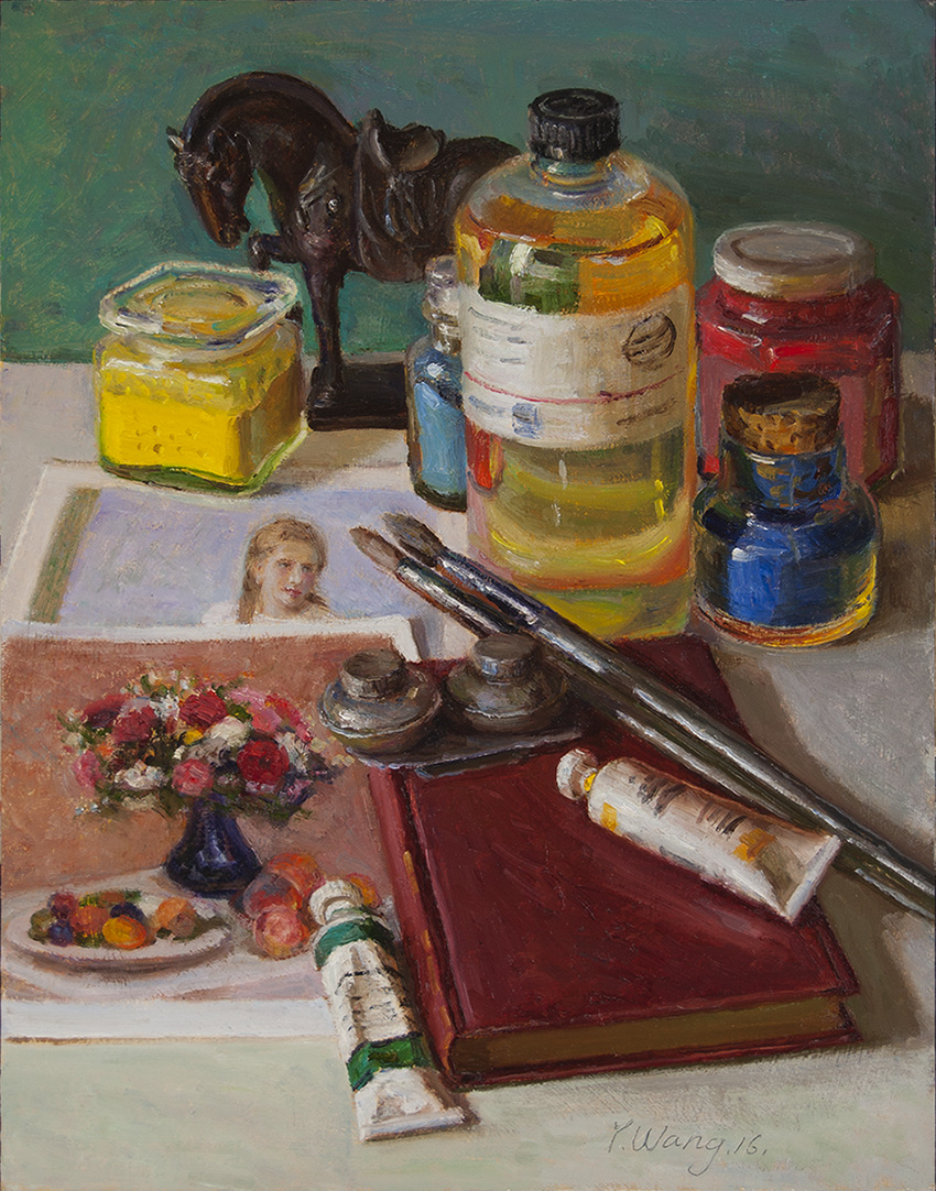 Contemporary Still Life Painting At Explore